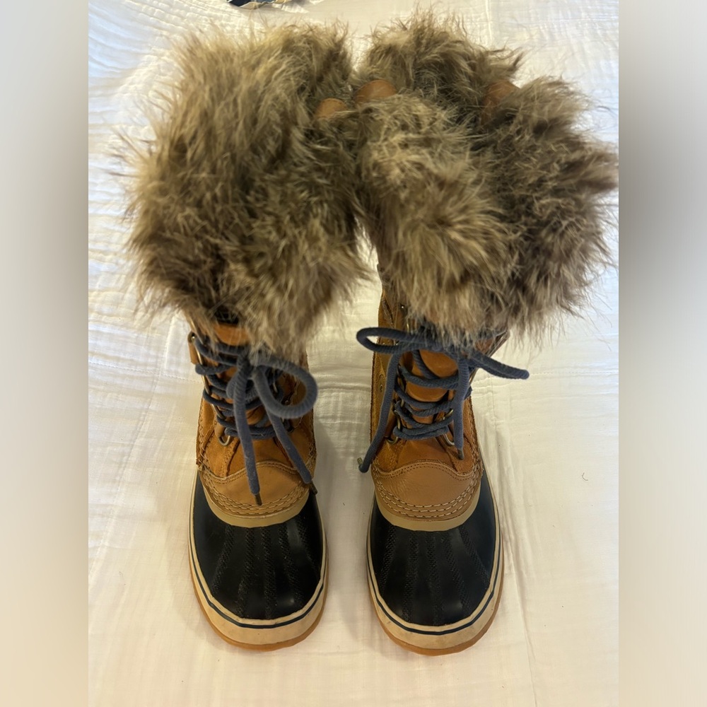 Hand crafted SOREL natural rubber boots